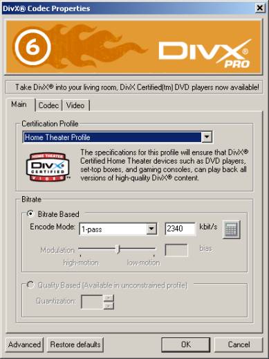 divx 3.22 b codec for windows